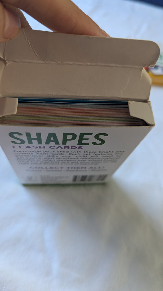 Shapes flash cards