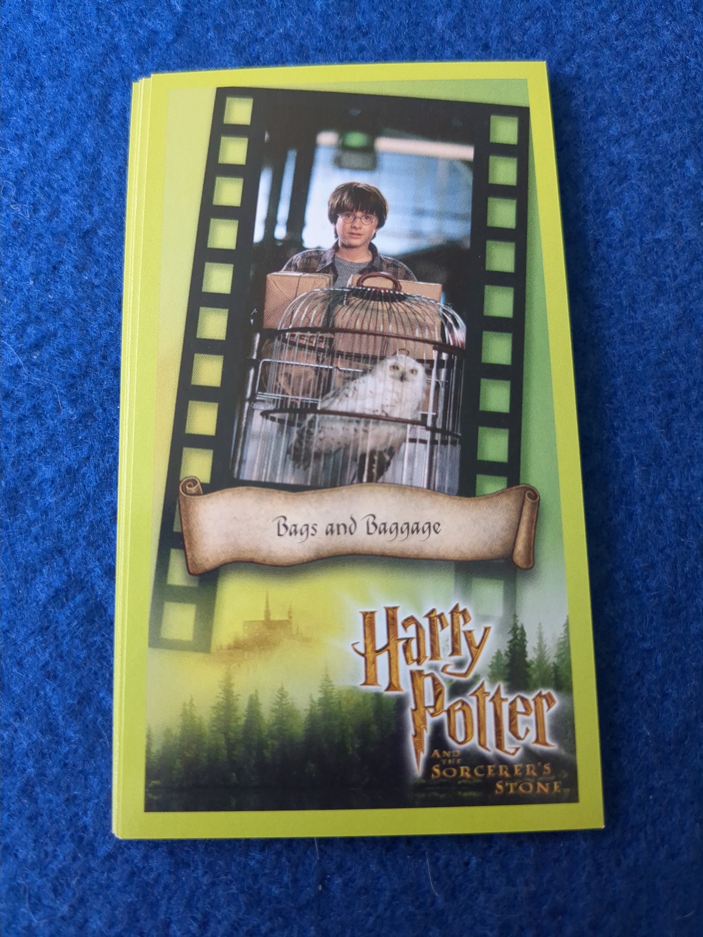 Wizards Harry Potter and the Sorcerer's Stone Trading Cards