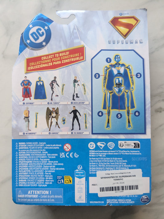 Spinmaster DC Superman Mr Terrific