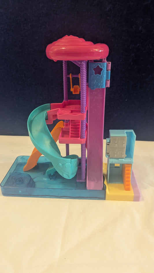 Mattel Polly Pocket Pollyville Super Slidin' Water Park GNG65