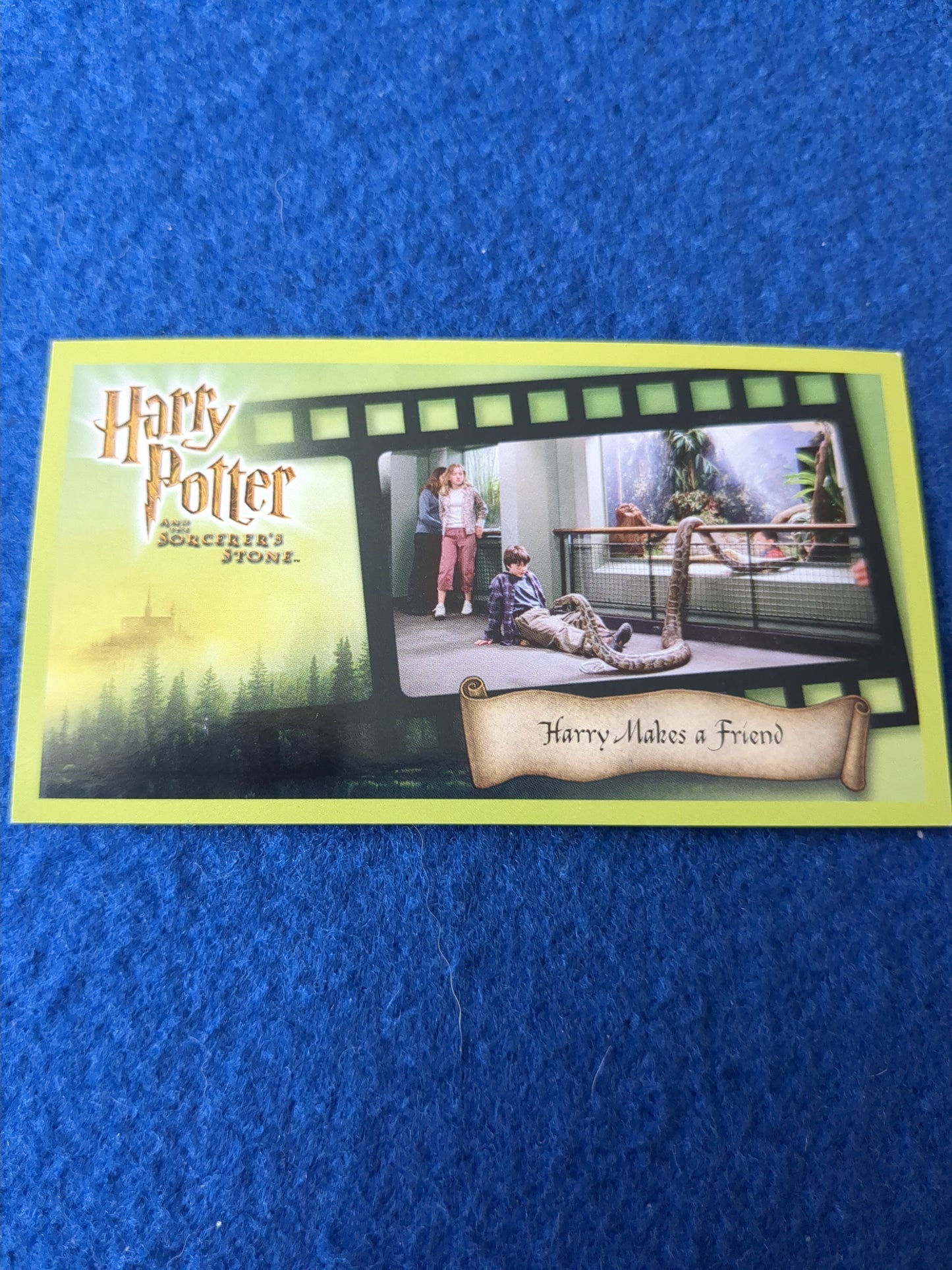 Wizards Harry Potter and the Sorcerer's Stone Trading Cards