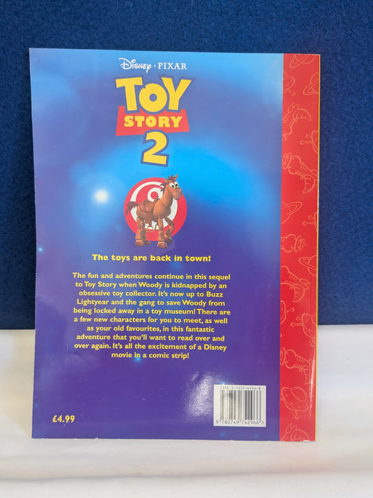 Disney Pixar Toy Story 2 Film Storybook With Extra Make A Scene Part