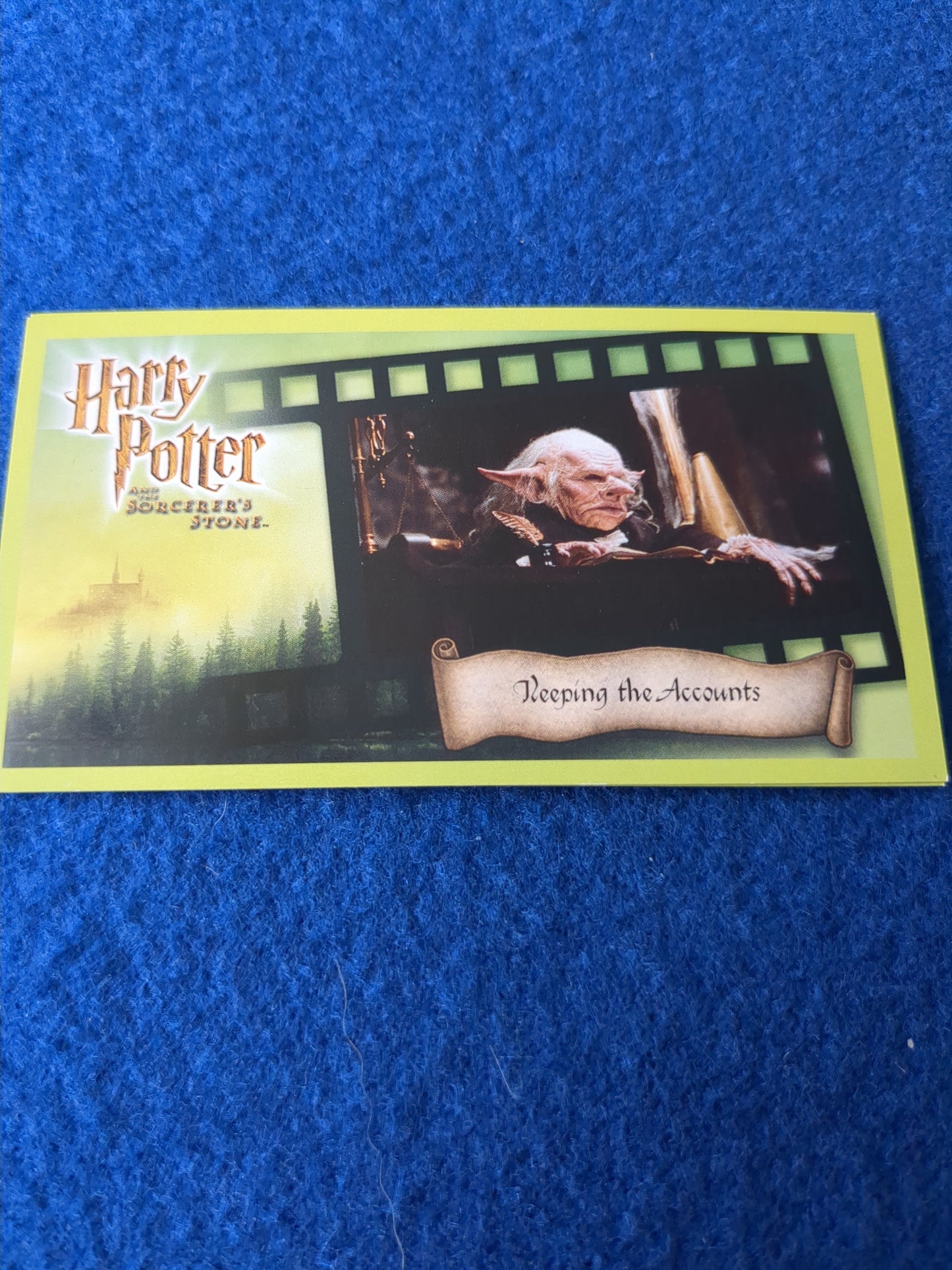 Wizards Harry Potter and the Sorcerer's Stone Trading Cards