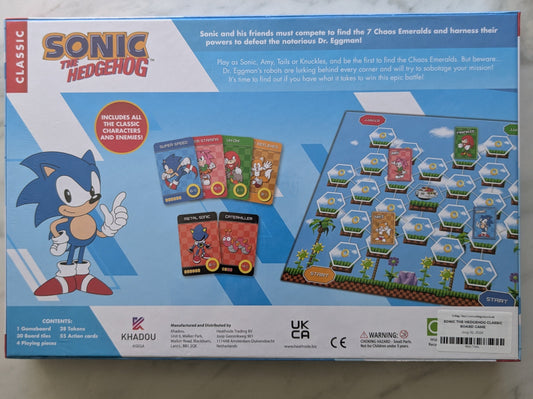 Sonic the Hedgehog Board Game – Sonic Battle: The Search for the Chaos Emeralds