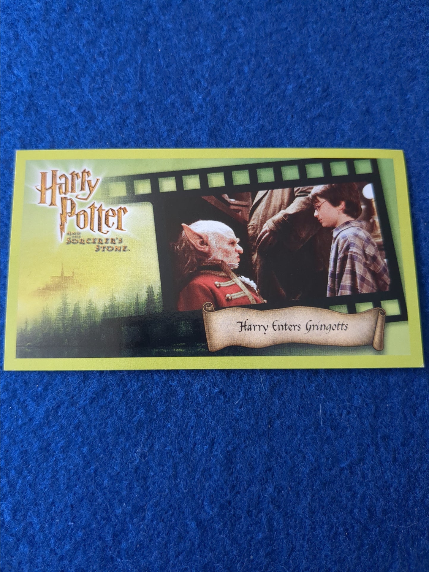 Wizards Harry Potter and the Sorcerer's Stone Trading Cards