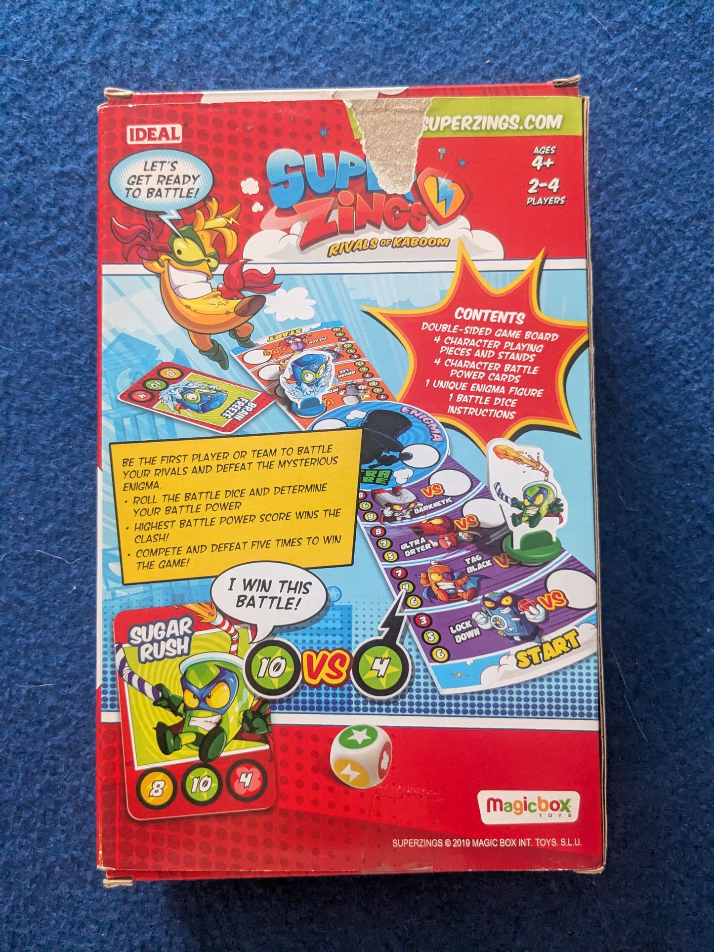 Ideal Superzings Battle Game