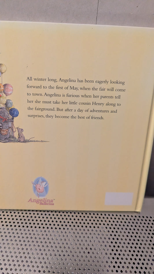 Angelina at the fair hardback book