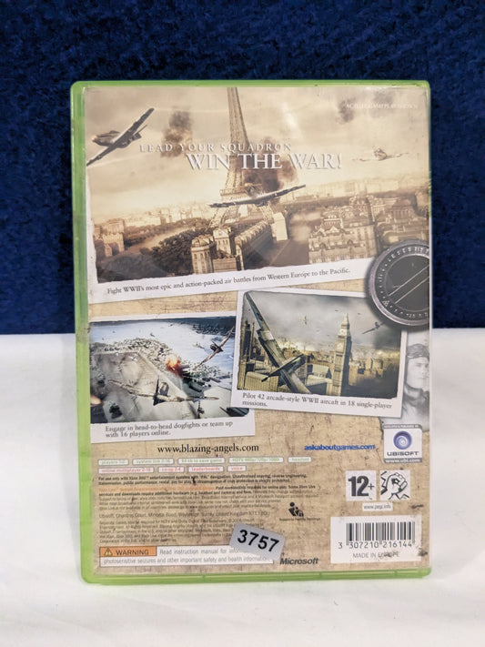 Blazing Angels: Squadrons of WWII - X Box 360
