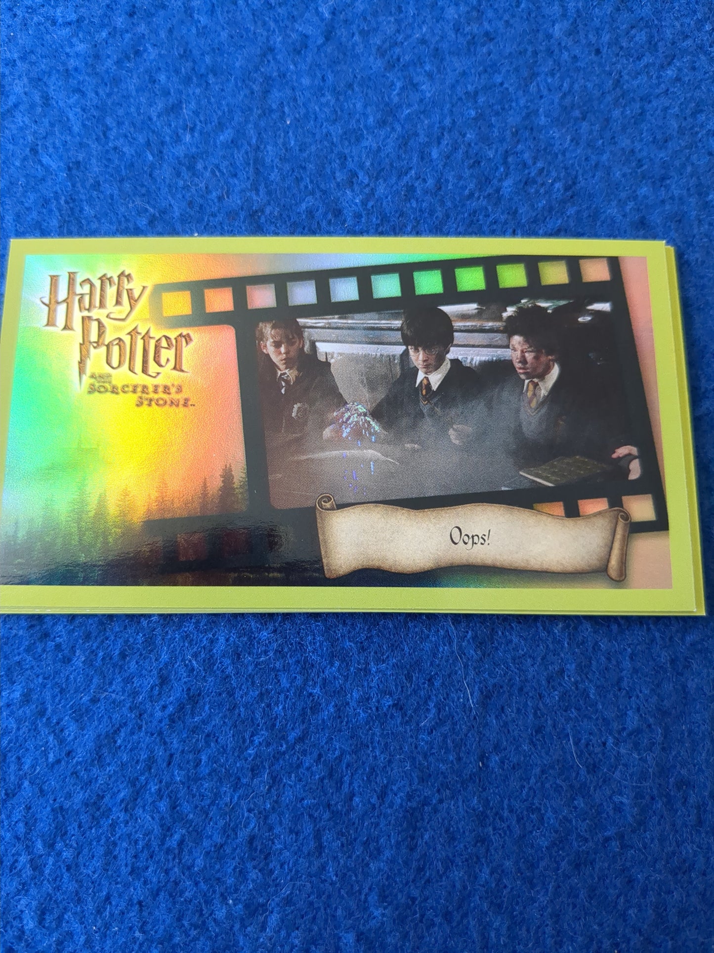 Wizards Harry Potter and the Sorcerer's Stone Trading Cards