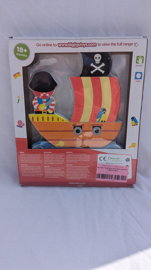 Vertical Magnetic Puzzle - Pirate BJ673