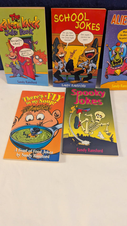 Set of 5 Joke Books - Sandy Ransford c.2001