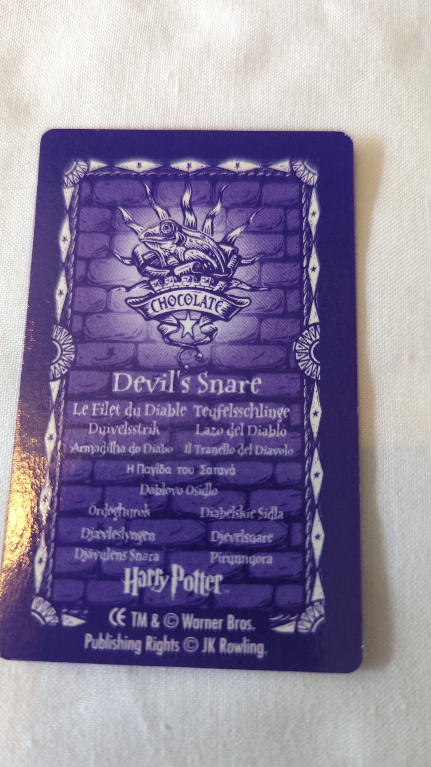 Harry Potter Chocolate Frog Cards