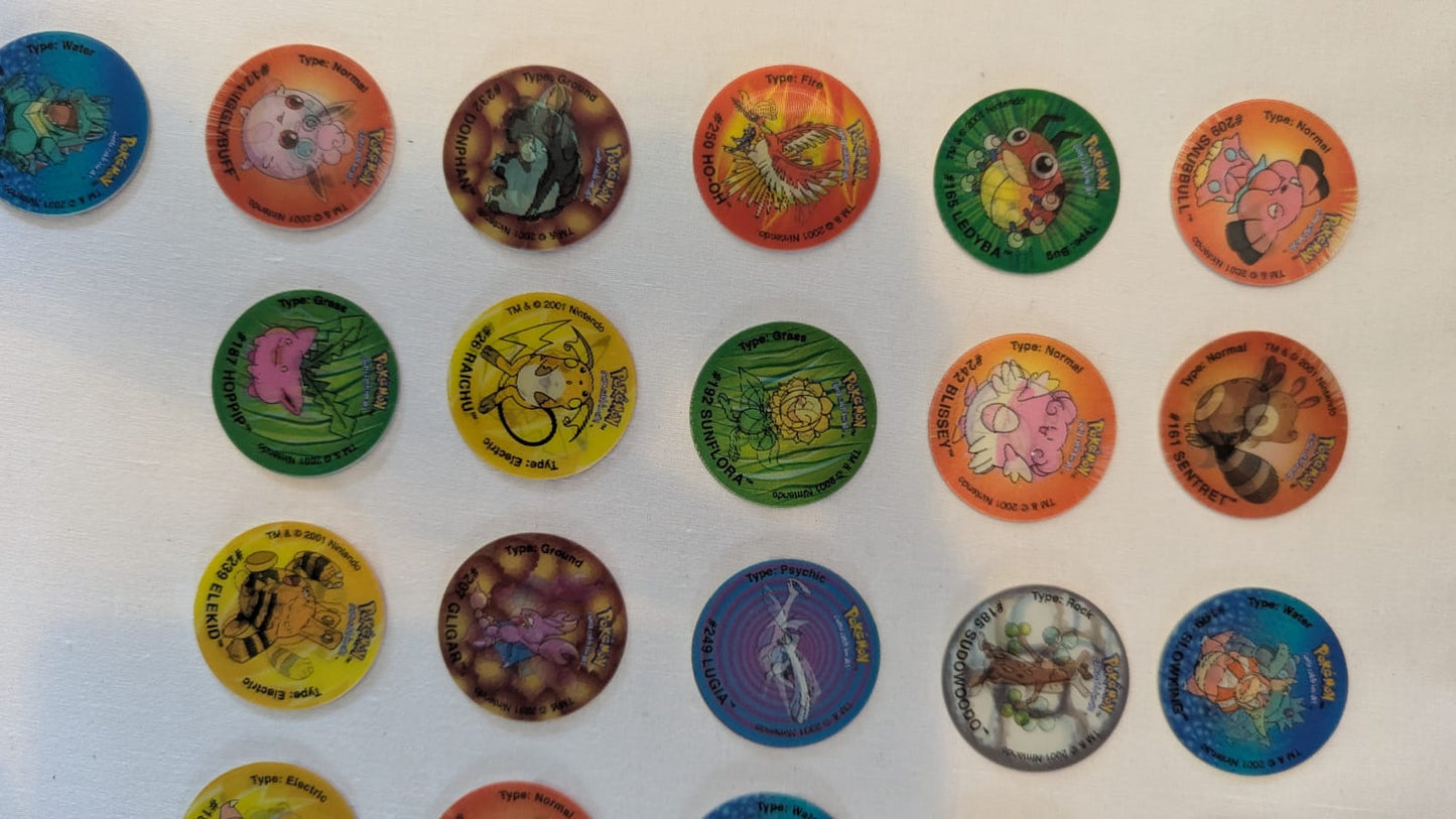 Selection of Pokemon Tazo's