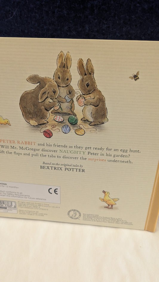 Peter Rabbit Easter Egg Hunt Flap n Pops Book