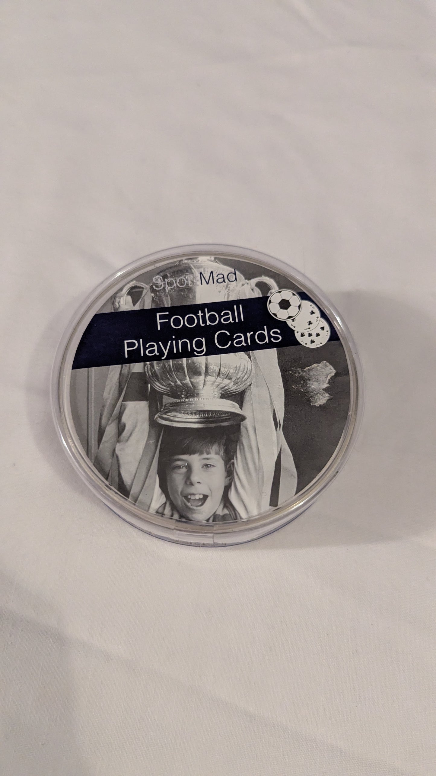 Spot Mad Football Playing Cards