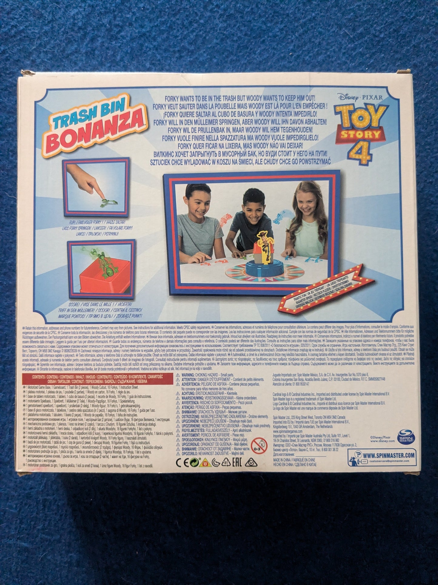 Toy Story 4: Trash Bin Bonanza Game