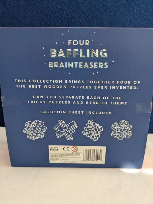 Professional Puzzles: Four Baffling Brainteasers
