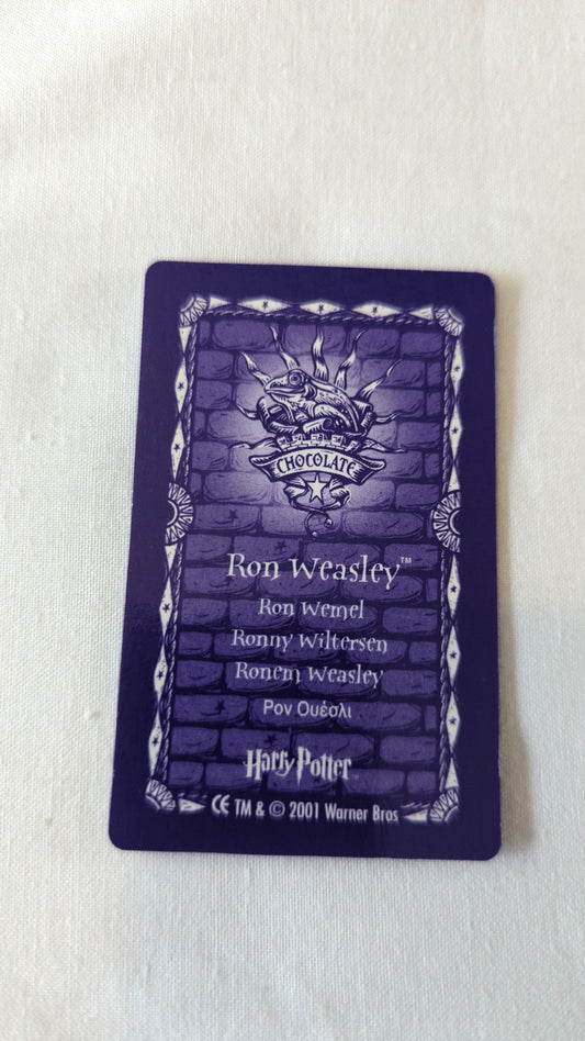 Harry Potter Chocolate Frog Cards