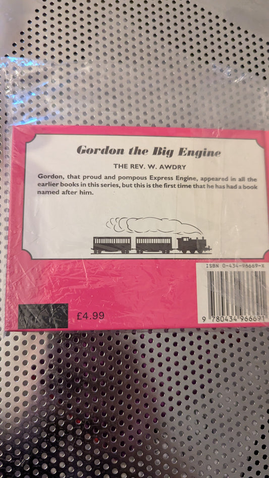 The Railway Series No. 8 : Gordon the Big Engine by Awdry, Rev. W. Hardback