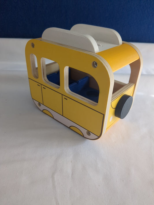 Camping-car en bois Peppa Pig