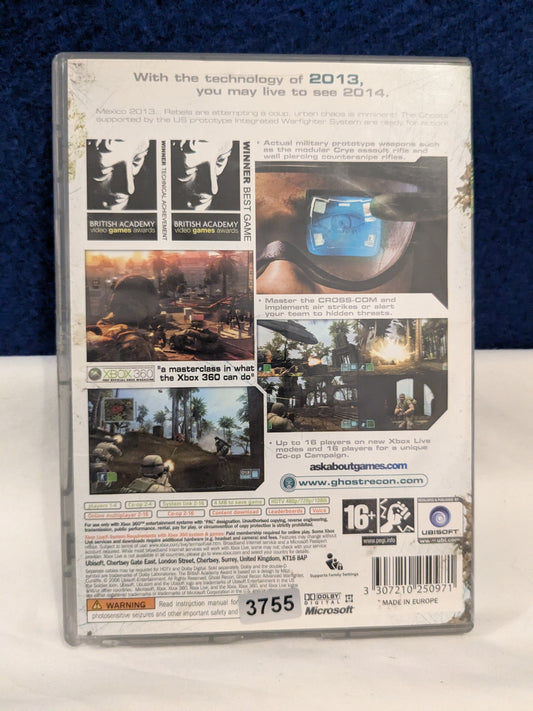 Tom Clancy's Ghost Recon: Advanced Warfighter - X Box 360