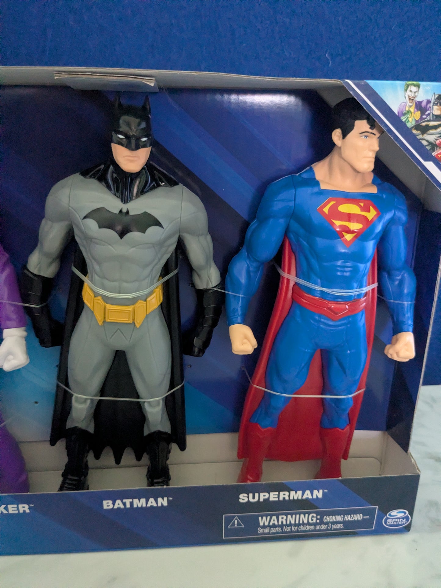 Spinmaster DC Action Figures Pack of 3