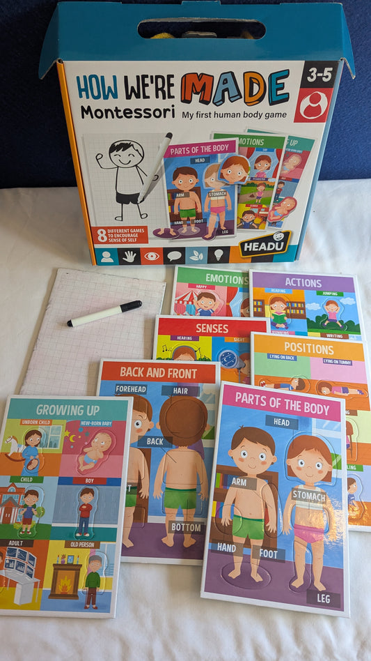 Headu How We're Made My First Body Game