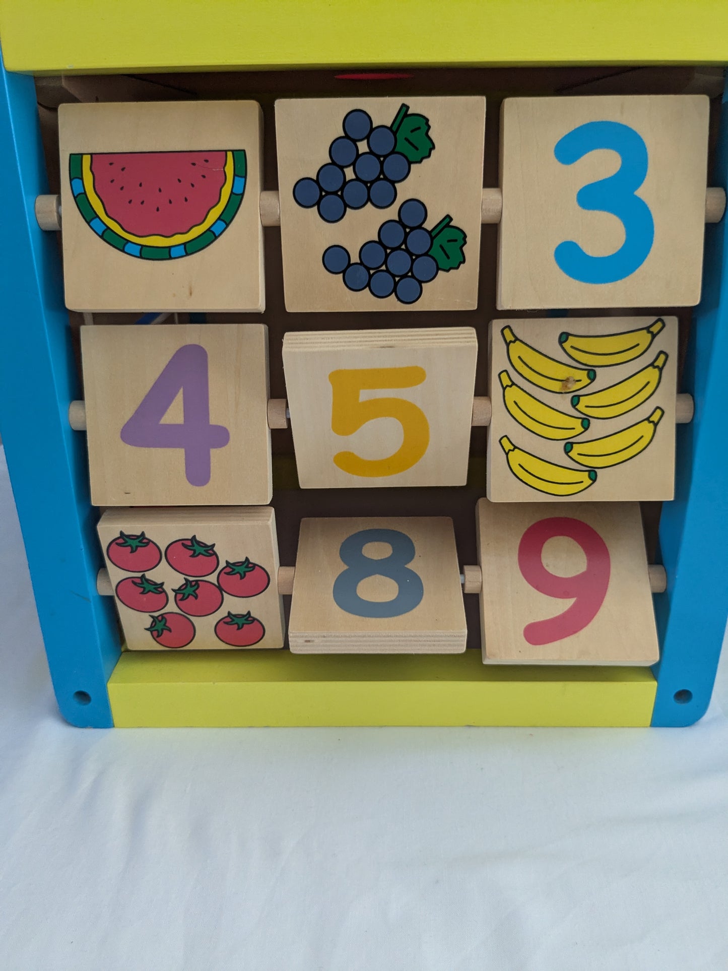 Chad Valley Wooden Activity Cube