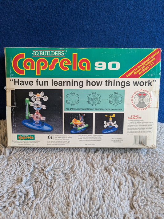 Capsela 80-9090 Weather Station Building Kit c.1990