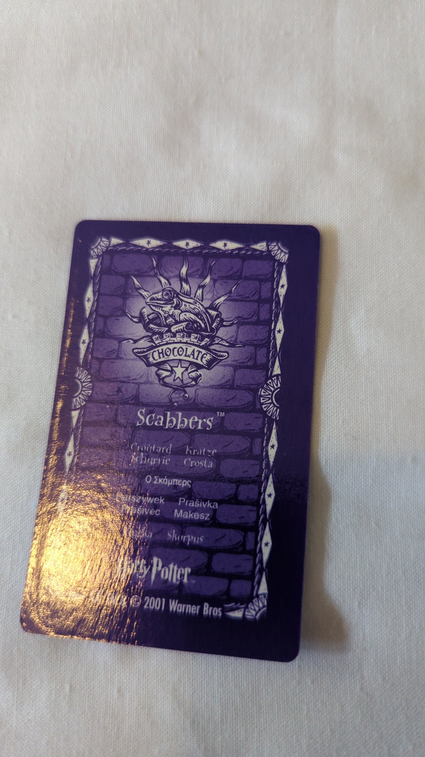 Harry Potter Chocolate Frog Cards