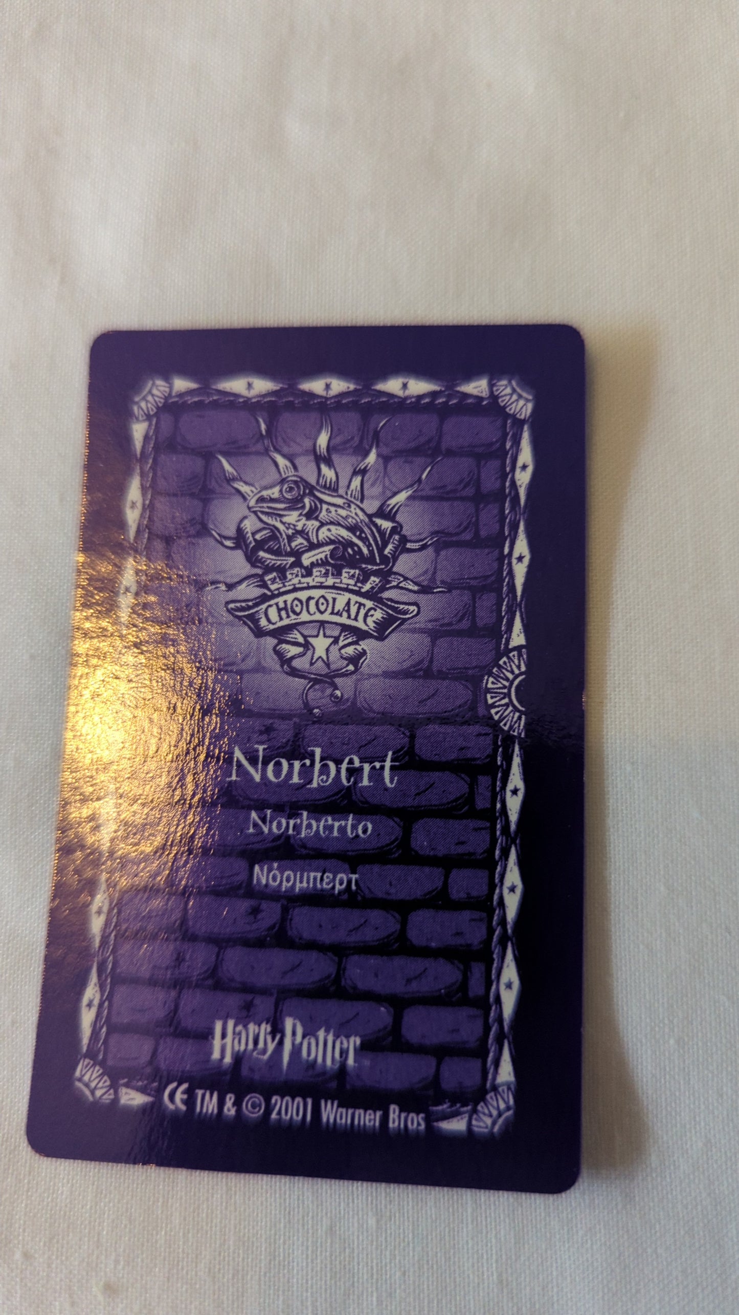 Harry Potter Chocolate Frog Cards
