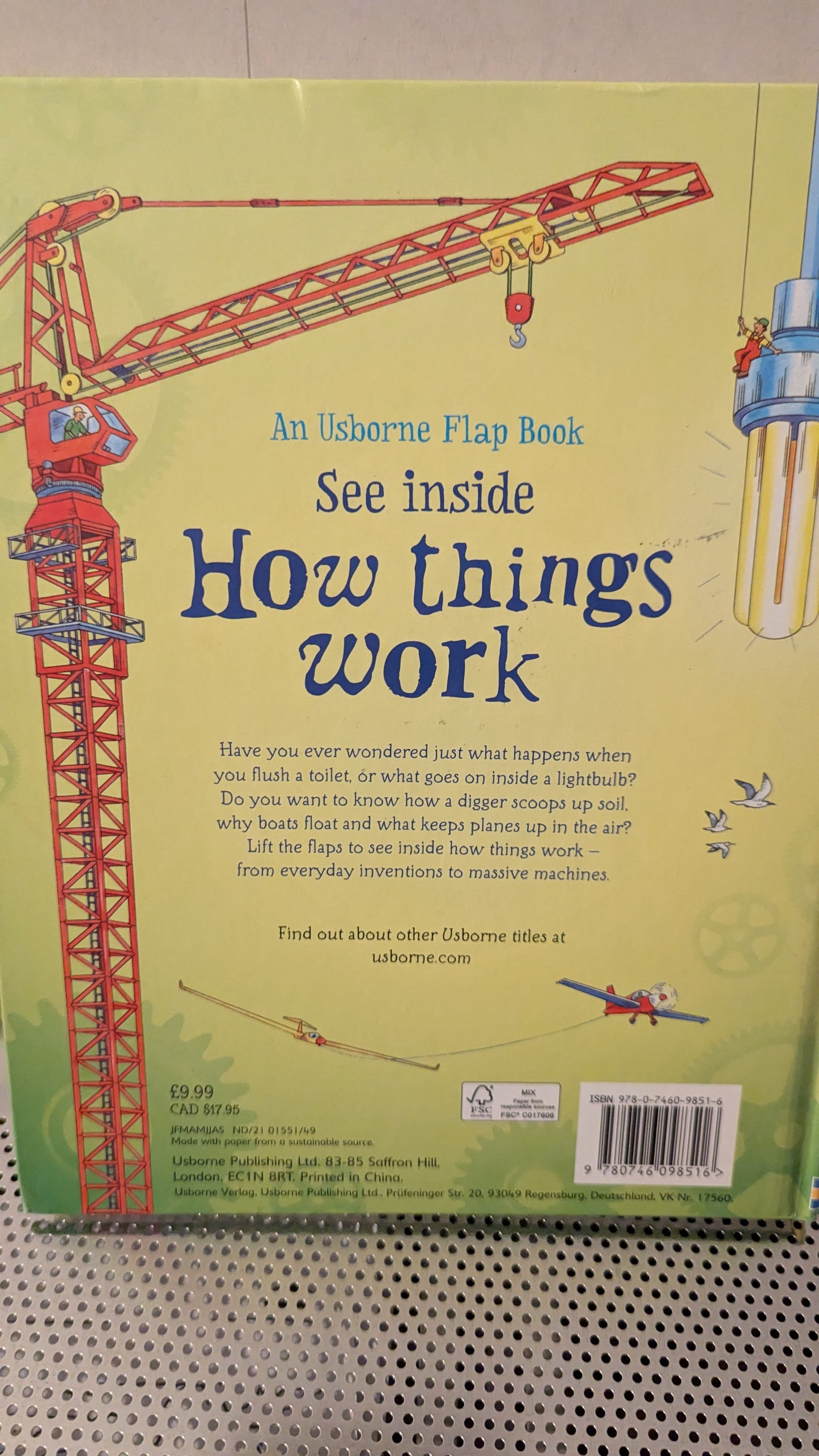 Usborne see inside how things work