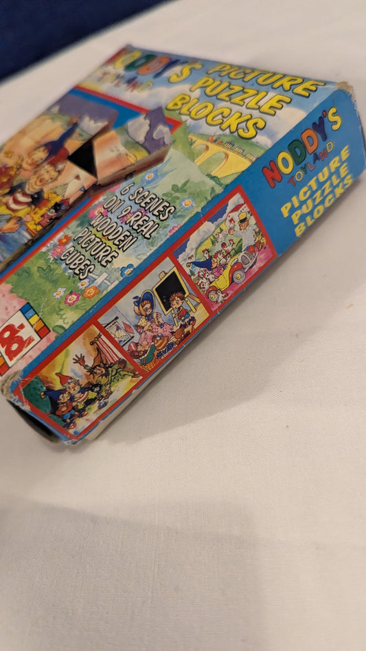 Dekkertoys Noddy's Toyland Picture Puzzle Blocks c.1990