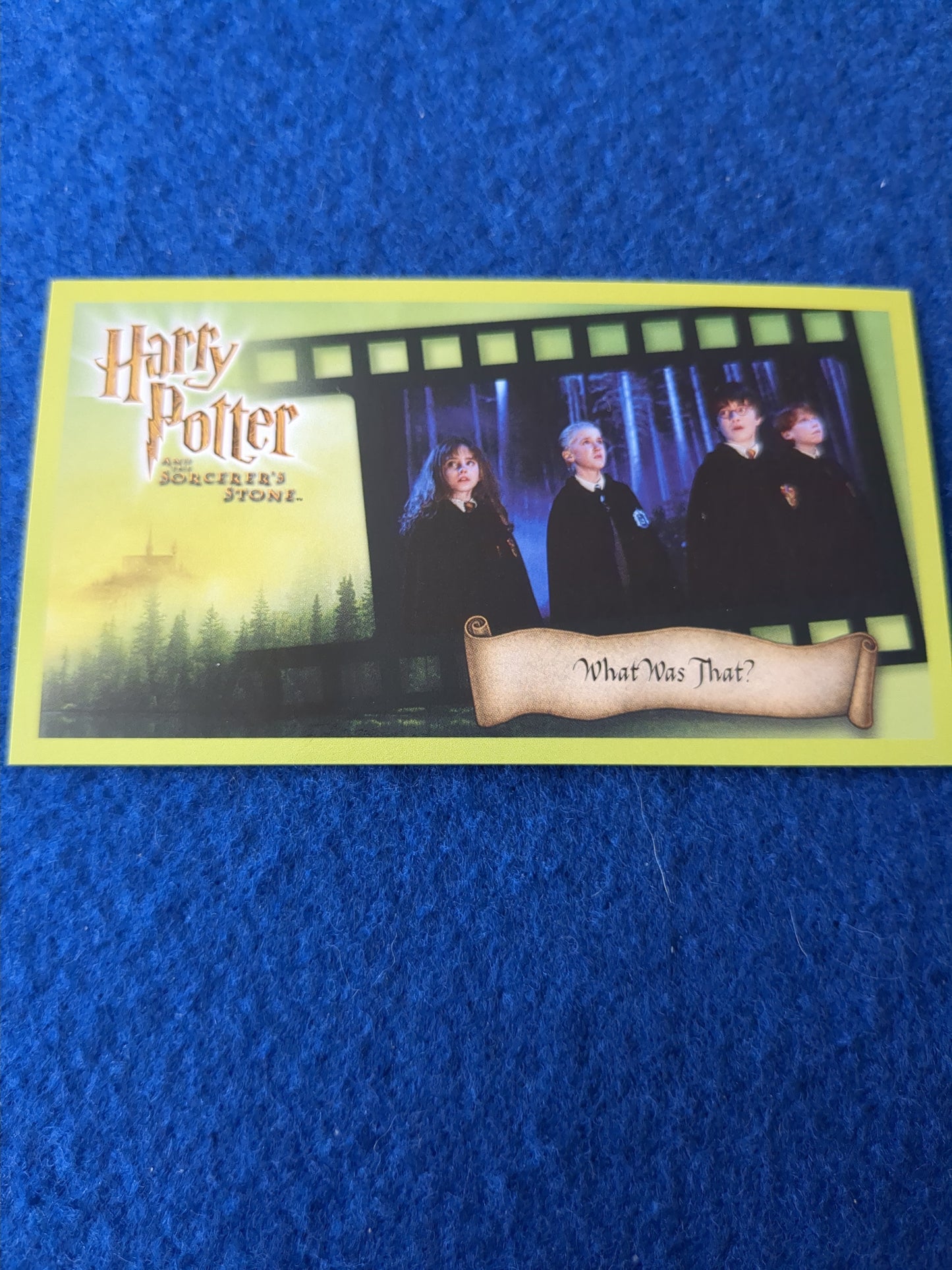 Wizards Harry Potter and the Sorcerer's Stone Trading Cards