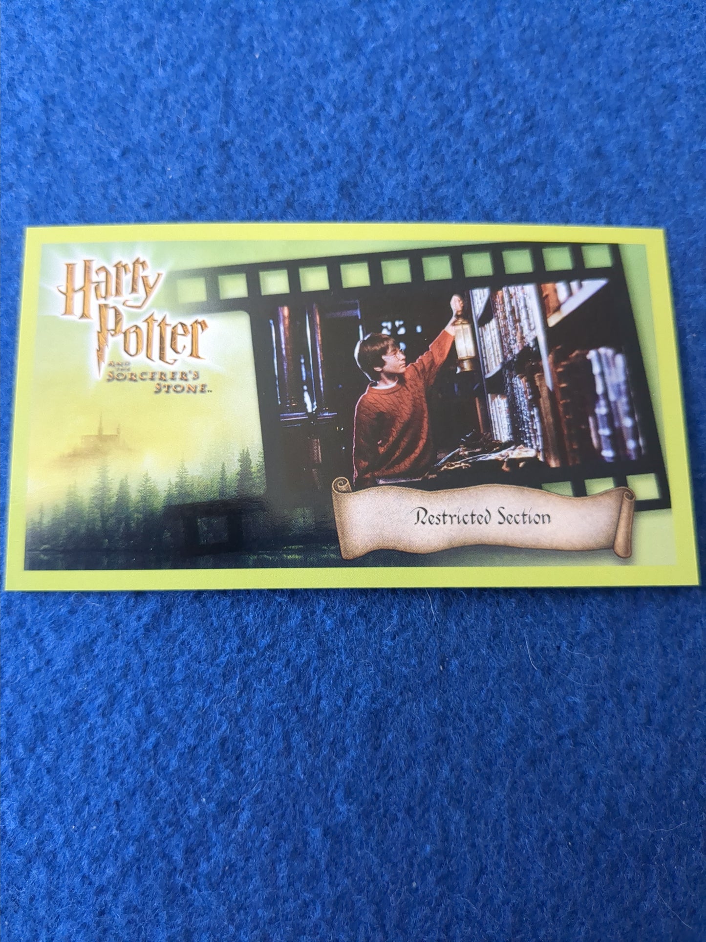 Wizards Harry Potter and the Sorcerer's Stone Trading Cards