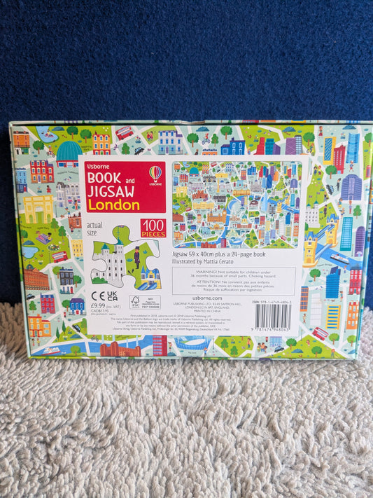 Usbourne Book & Jigsaw London