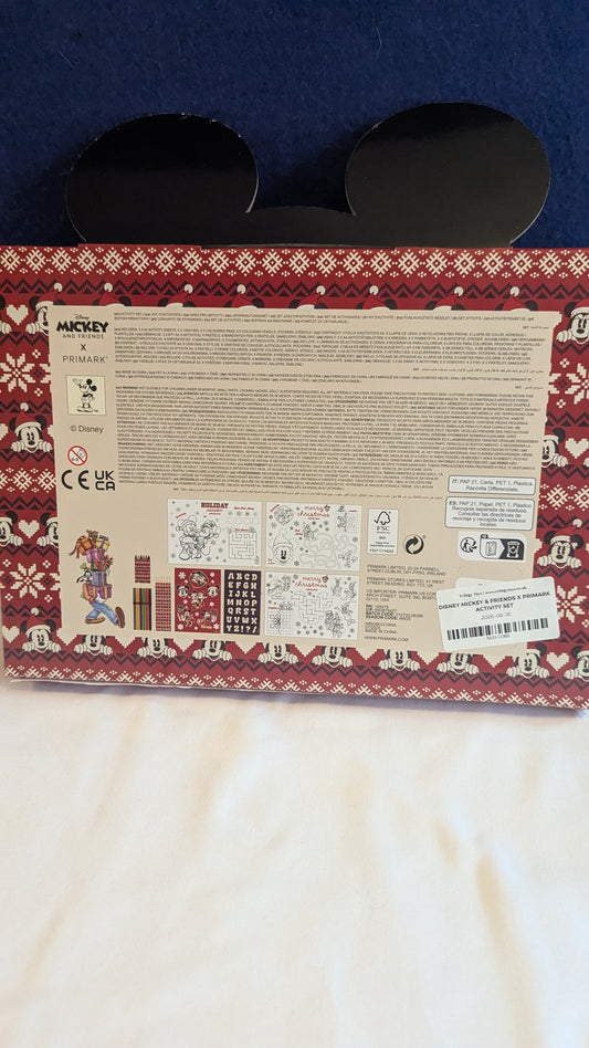 Disney Mickey & Friends X Primark Activity Set