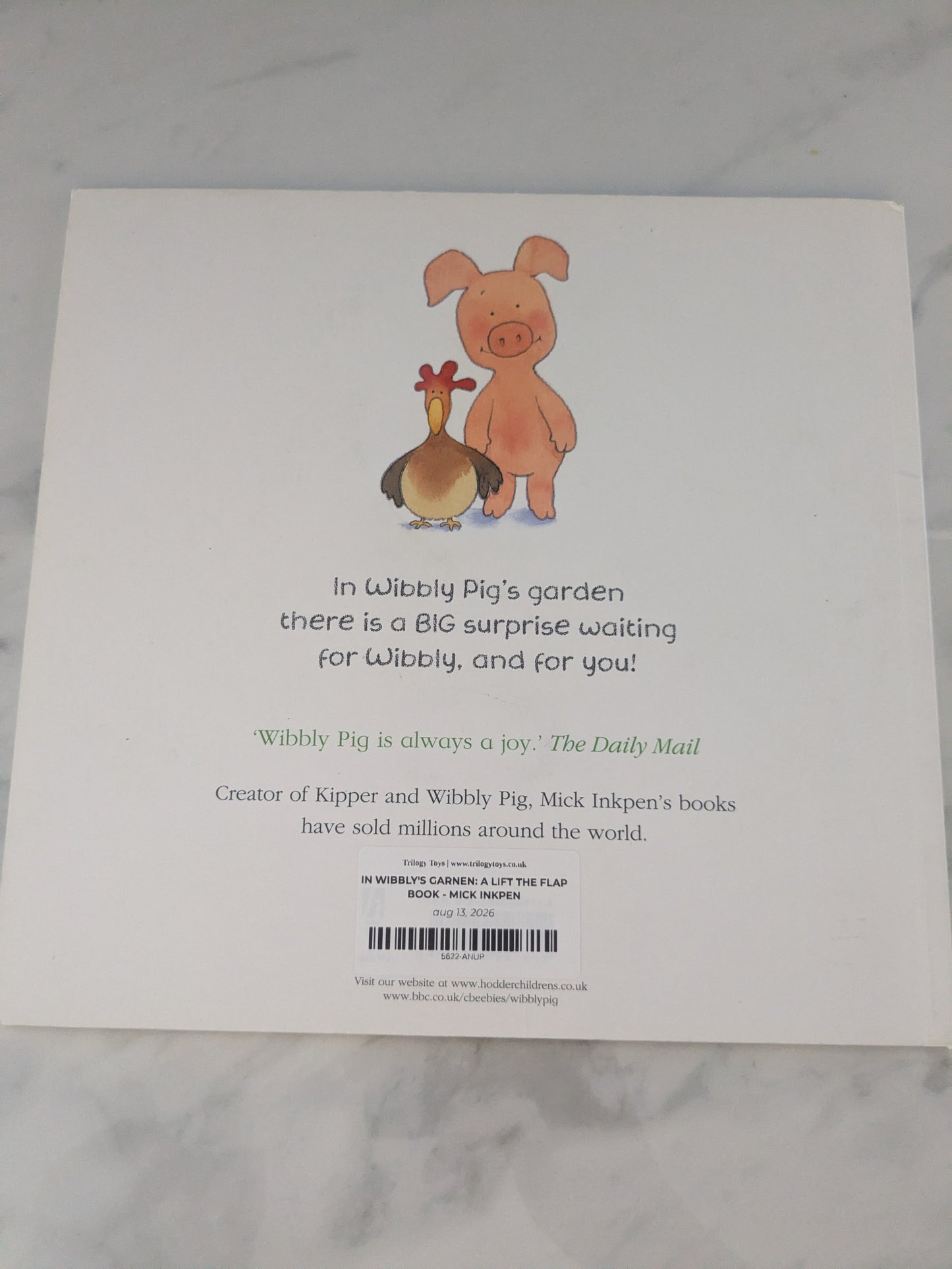 In Wibbly's Garden: A Lift the Flap Book - Mick Inkpen
