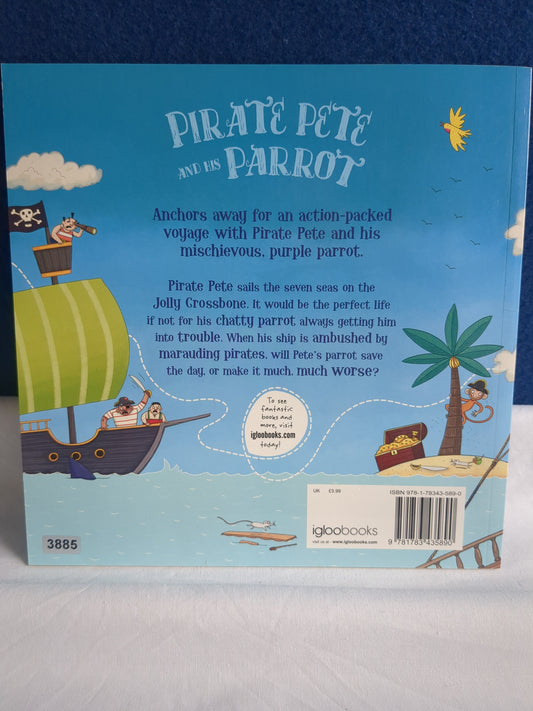 Le pirate Pete et son perroquet - Jenny Woods