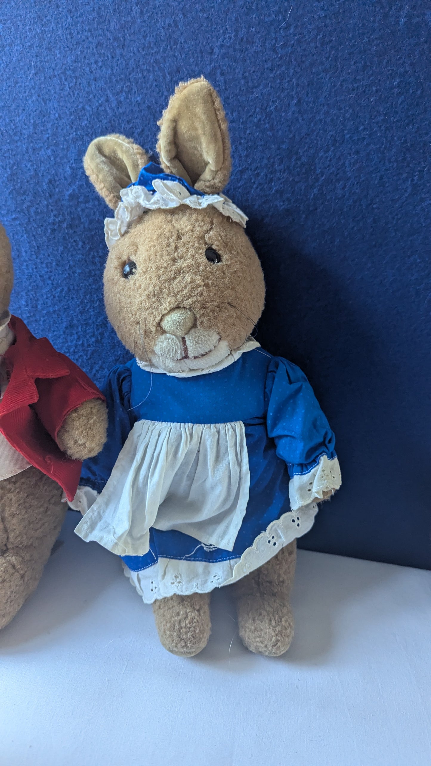 Royal Doulton Bunnykins by Golden 1985 Mr & Mrs Rabbit, Peter & Cottontail Plush Bundle