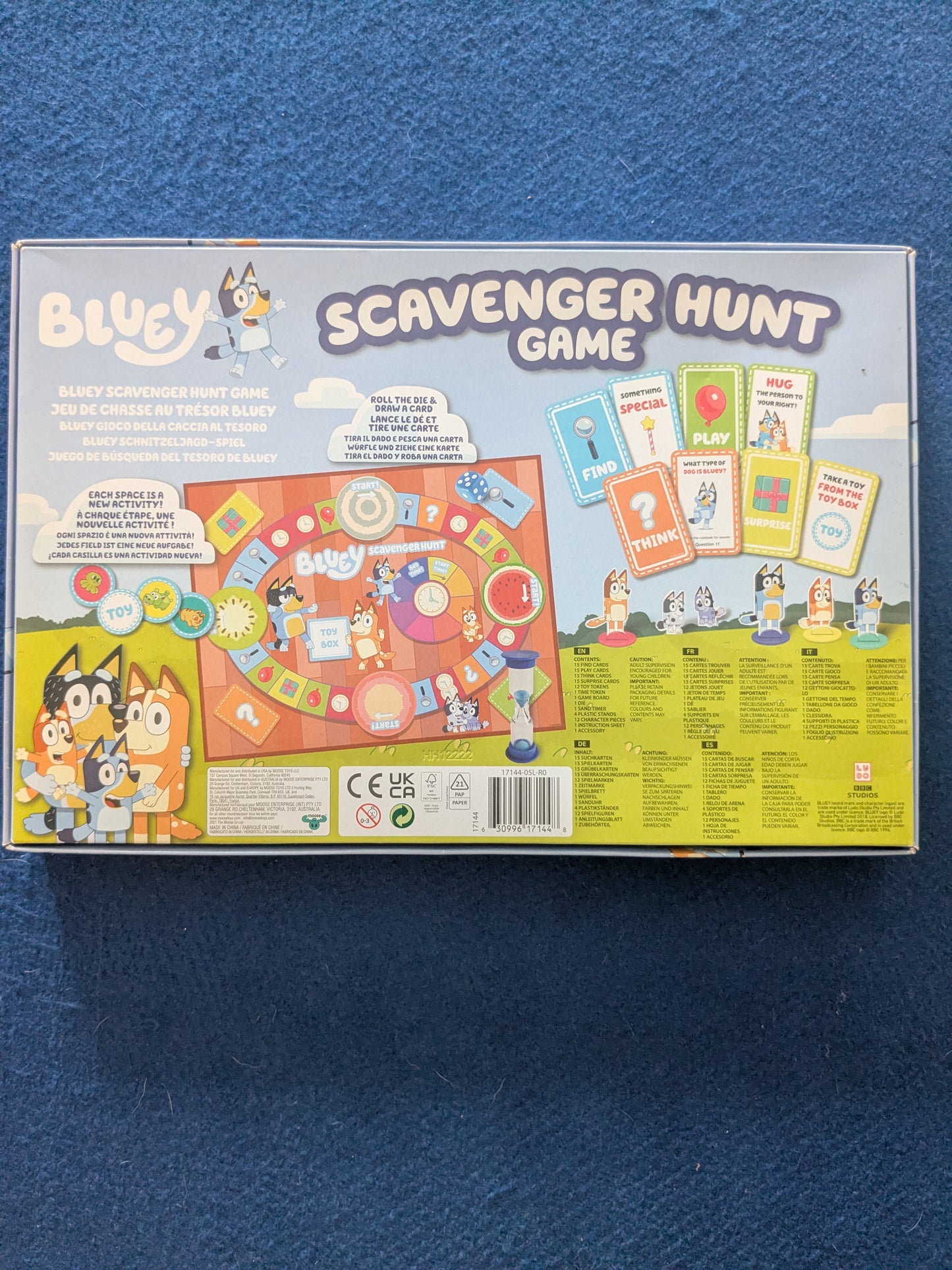 Bluey: Scavenger Hunt Game