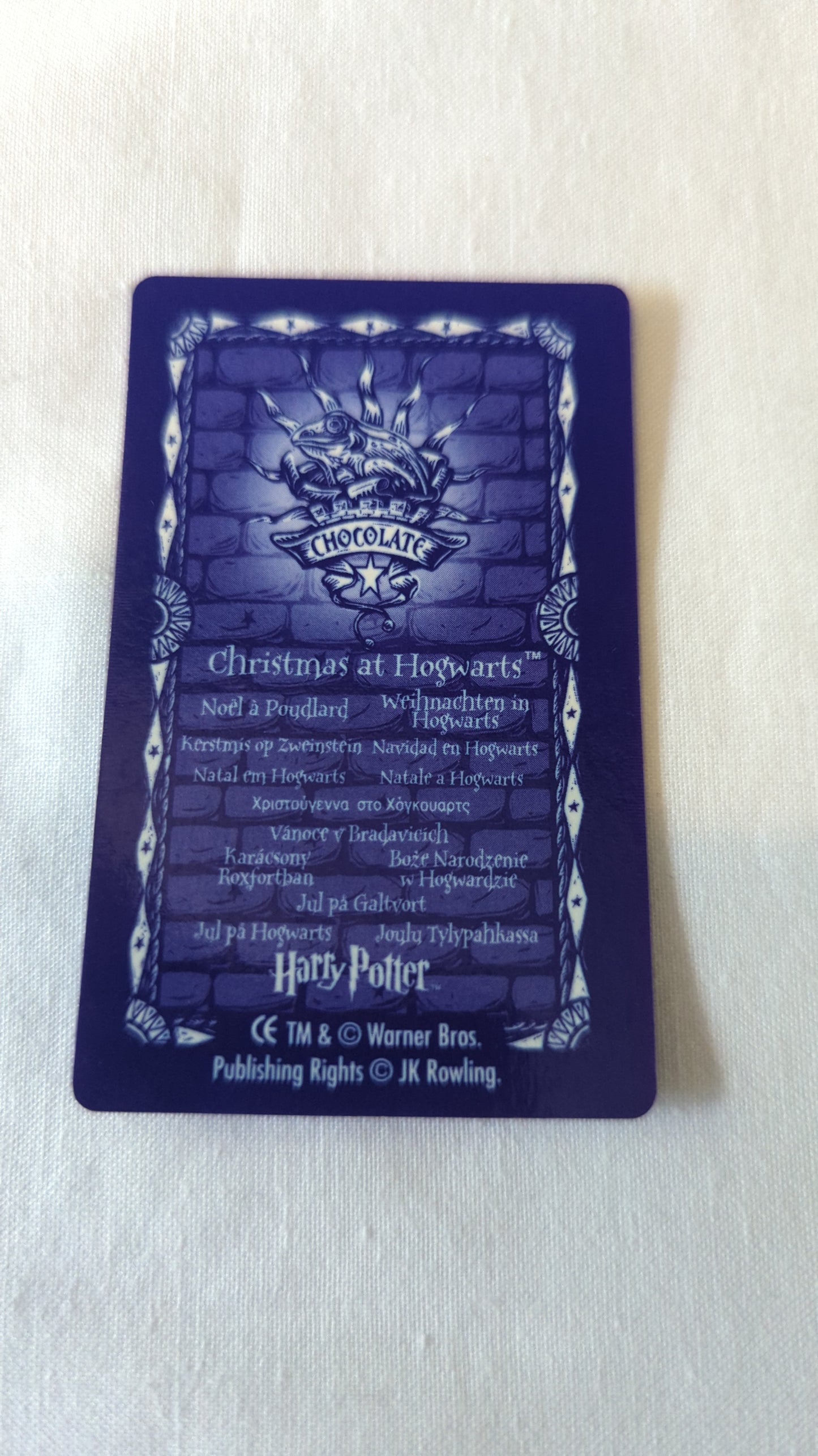 Harry Potter Chocolate Frog Cards