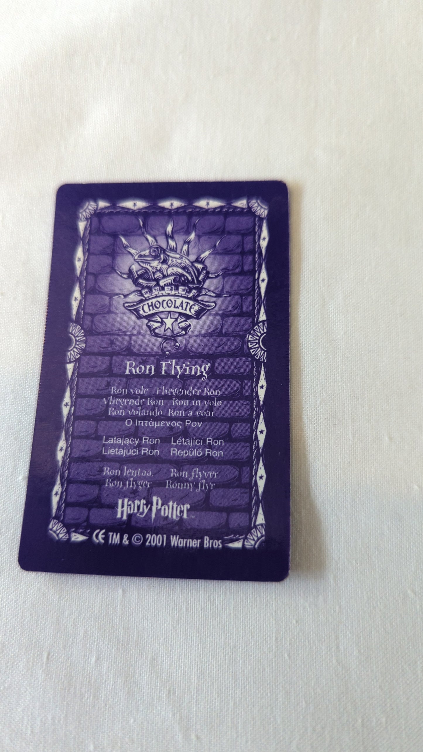Harry Potter Chocolate Frog Cards