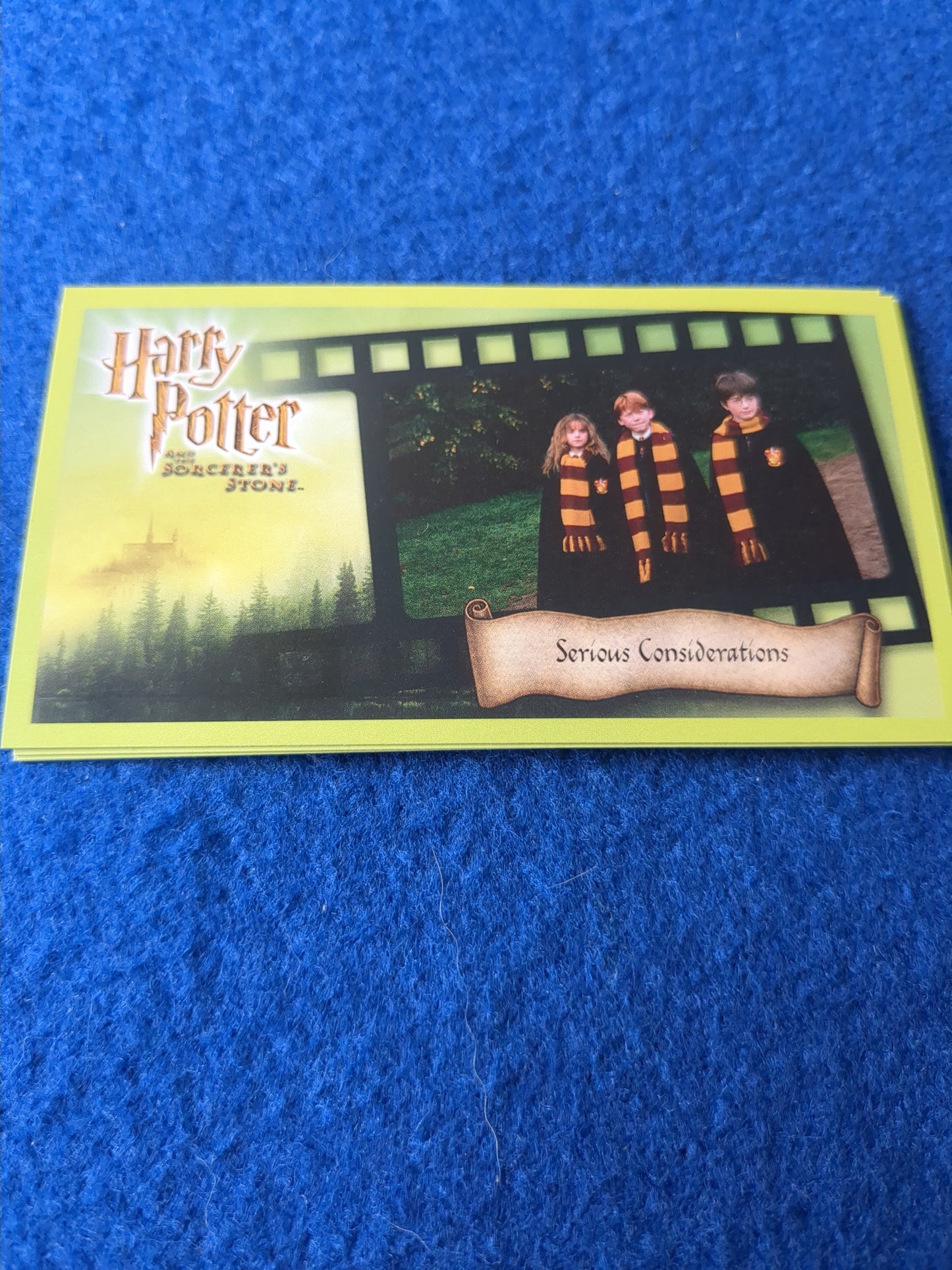 Wizards Harry Potter and the Sorcerer's Stone Trading Cards