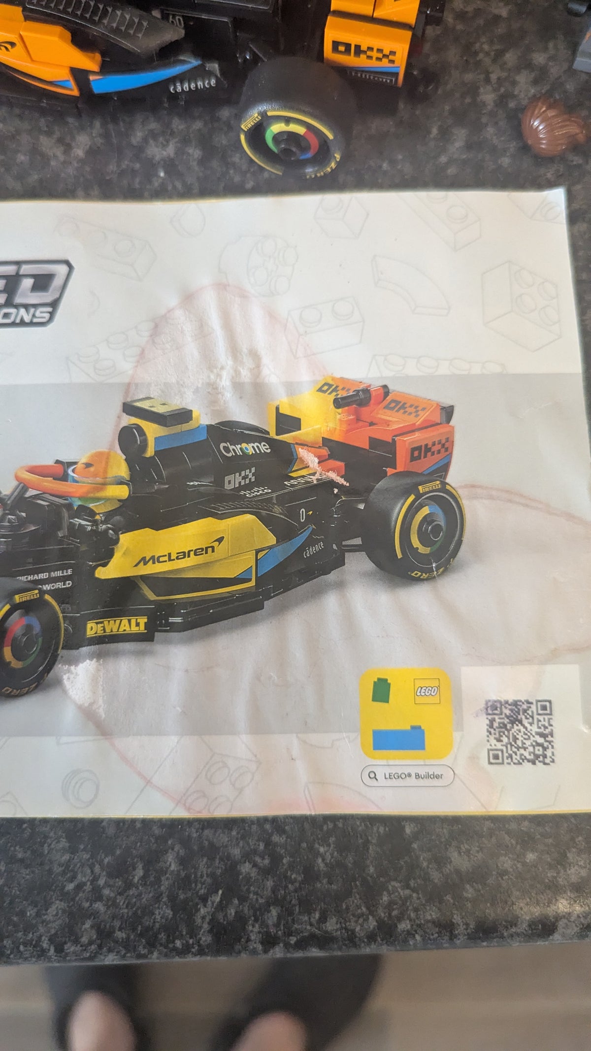 Lego Speed Champions 76919 McLaren 2023 Formula 1 (F1)