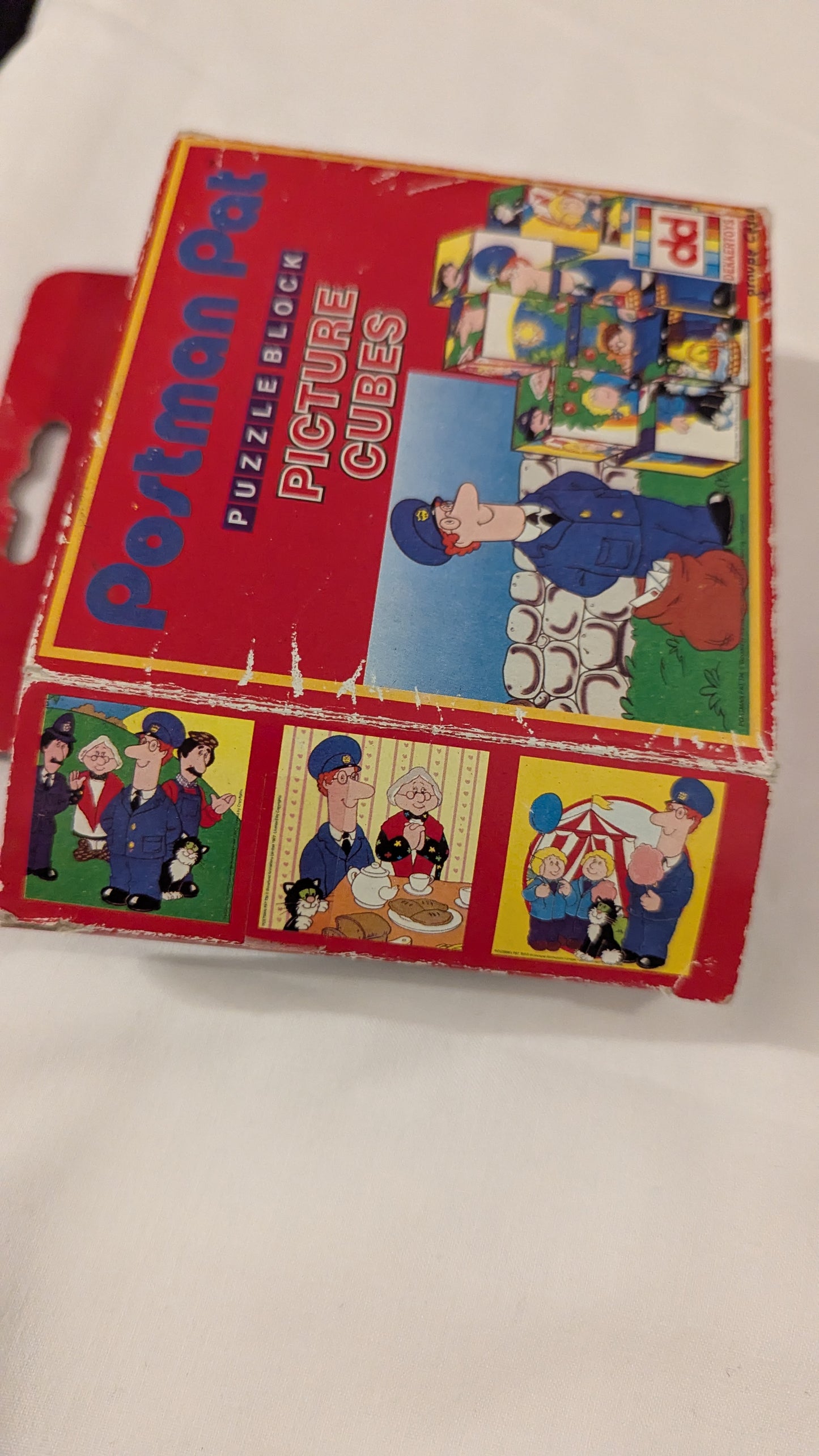 Dekkertoys Postman Pat Picture Puzzle Blocks c.1997