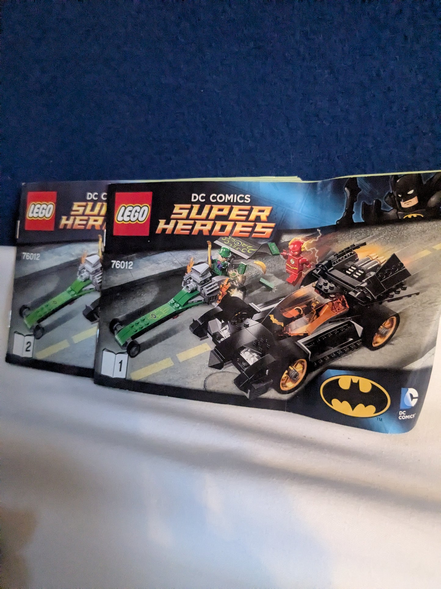 Lego DC Comics Super Heroes 76012 Batman The Riddler Chase