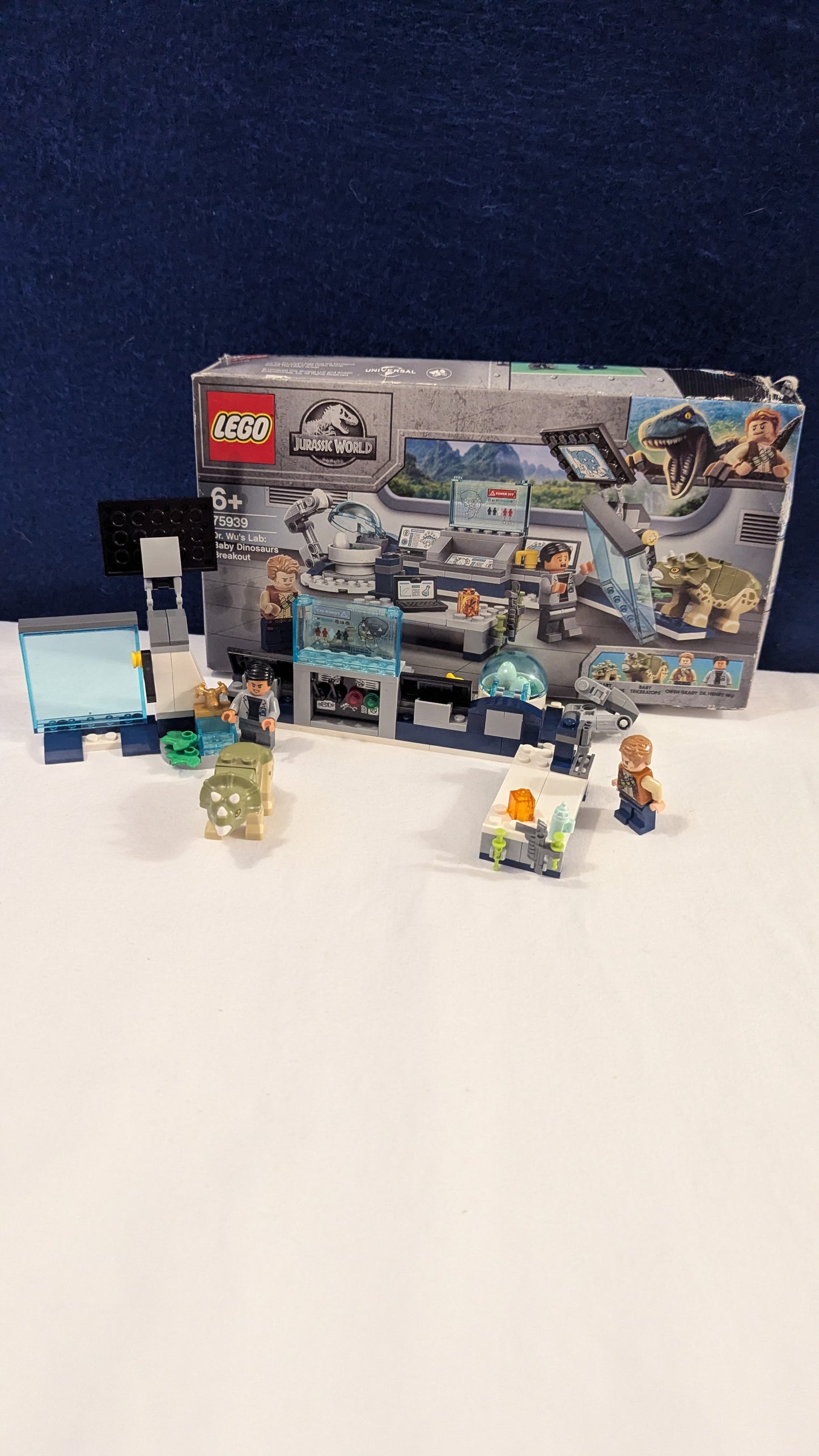 Lego Jurassic World 75939 Dr Wu's Lab: Baby Dinosaurs Breakout