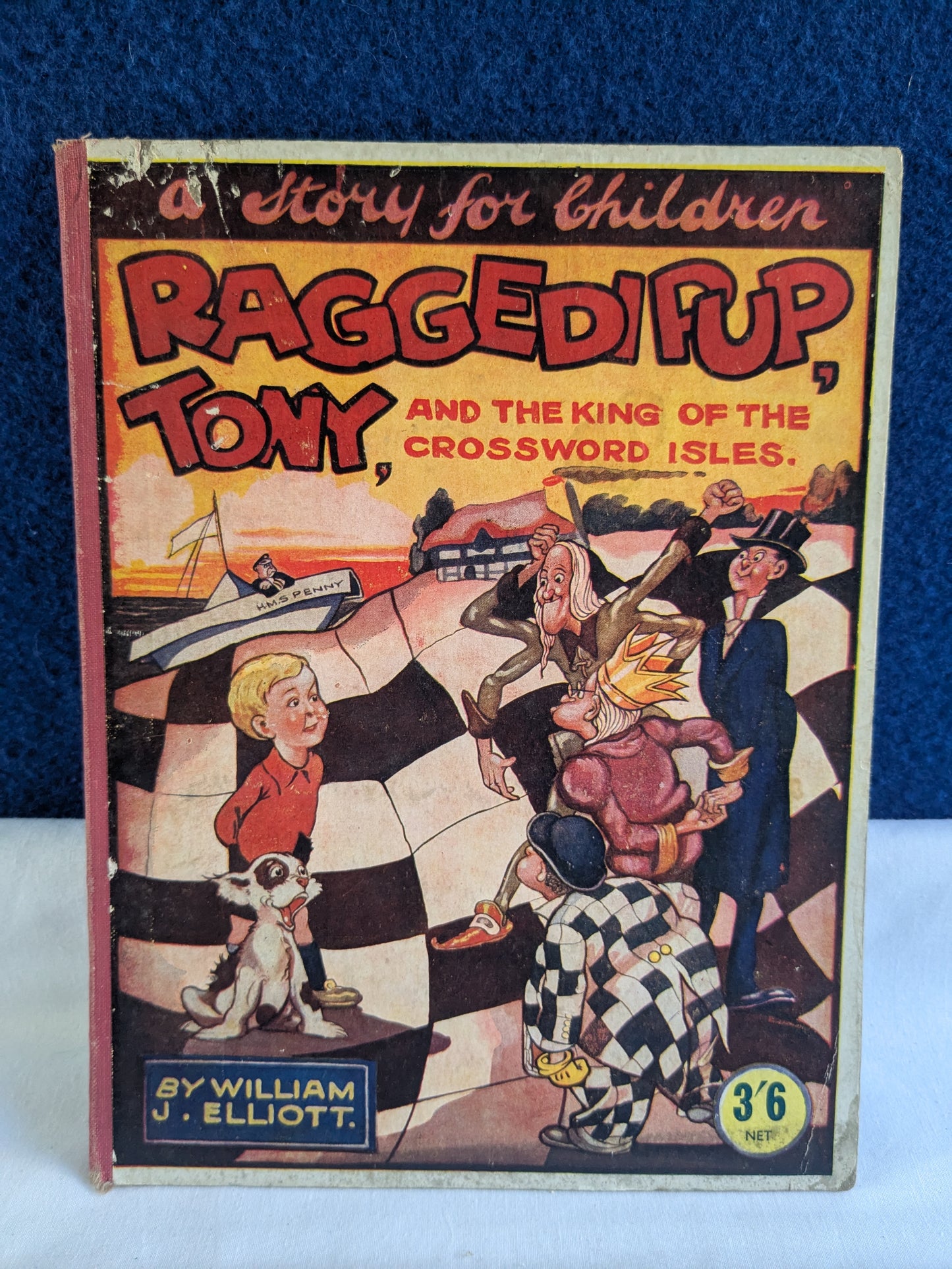 Raggedipup, Tony et le roi des îles de mots croisés - William J Elliott