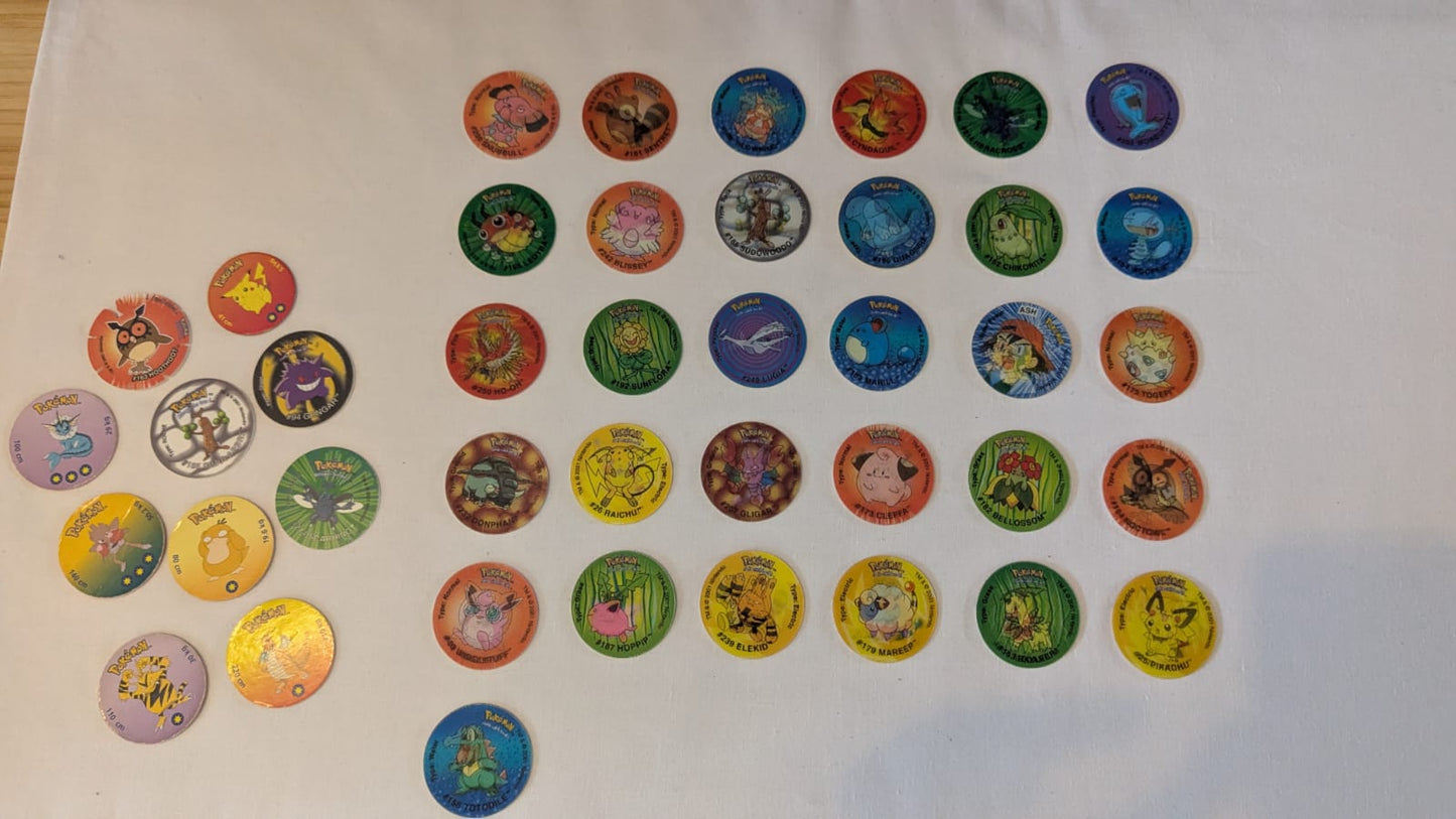 Selection of Pokemon Tazo's